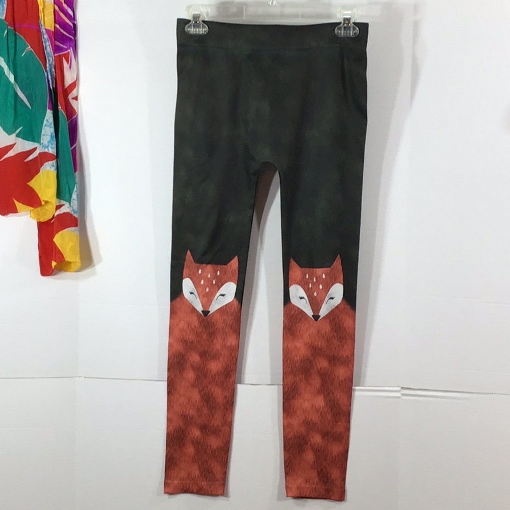 Jessica Simpson woodland fox leggings L/XL
